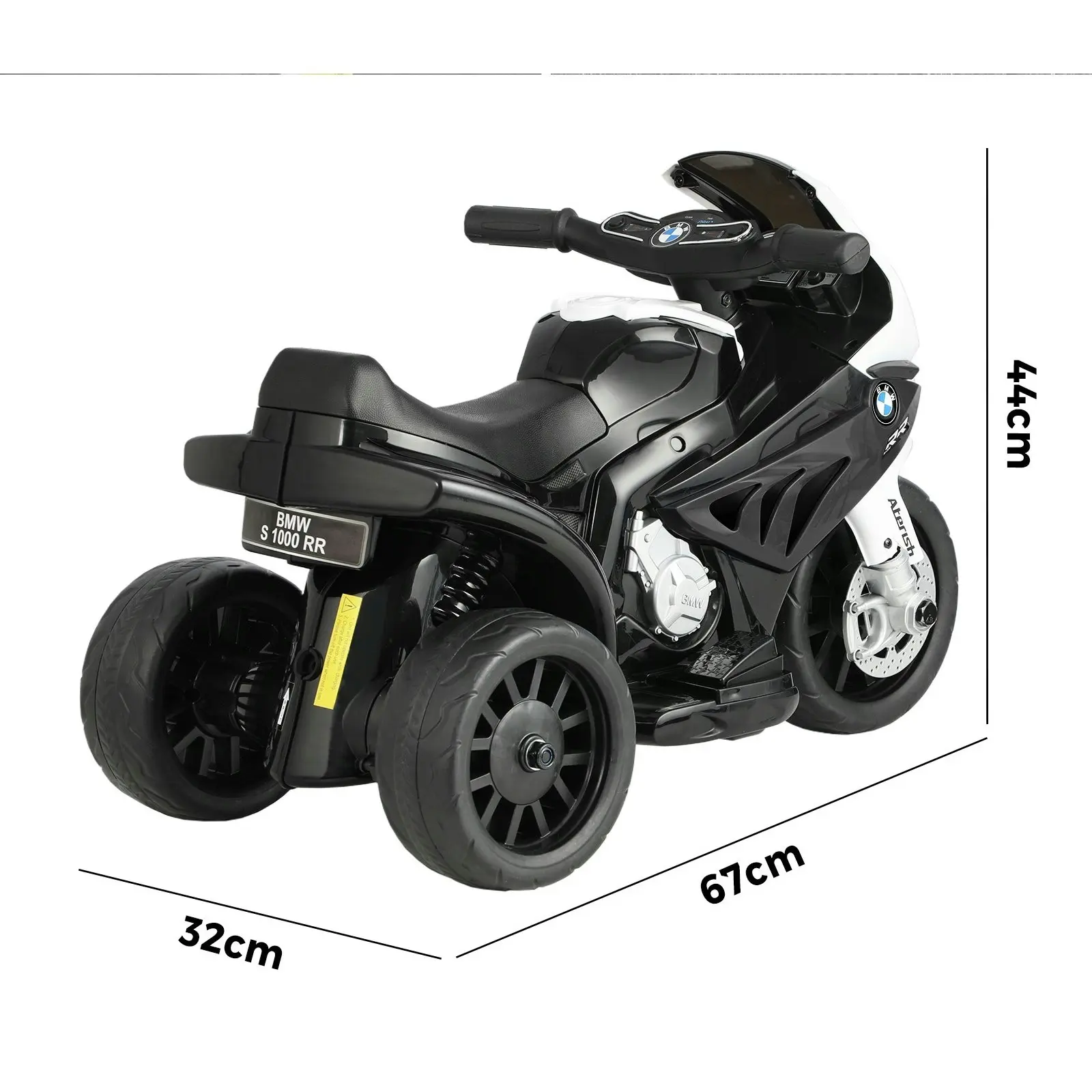 Bmw Kids Ride On Car Motorcycle Police 3 Wheels Toy Tricycle Electric Bike Car