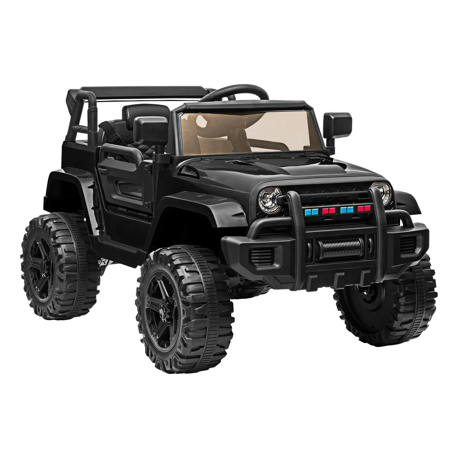 Mazam Ride On Car 12V Electric Jeep Remote Vehicle Kids Toy Cars Gift LED light