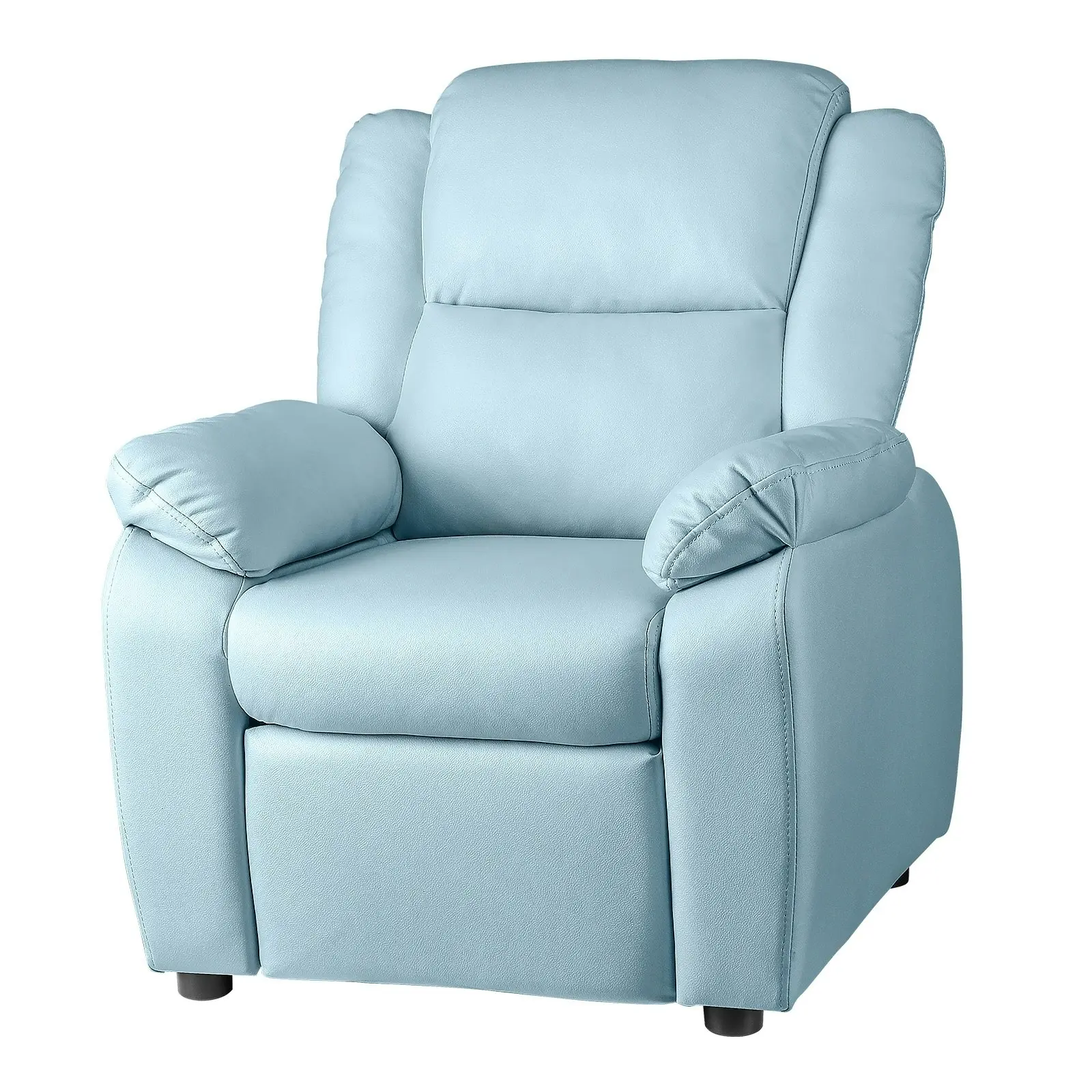 Oikiture Kids Recliner Children Lounge Chairs Engineered Fabric Couch Armchair