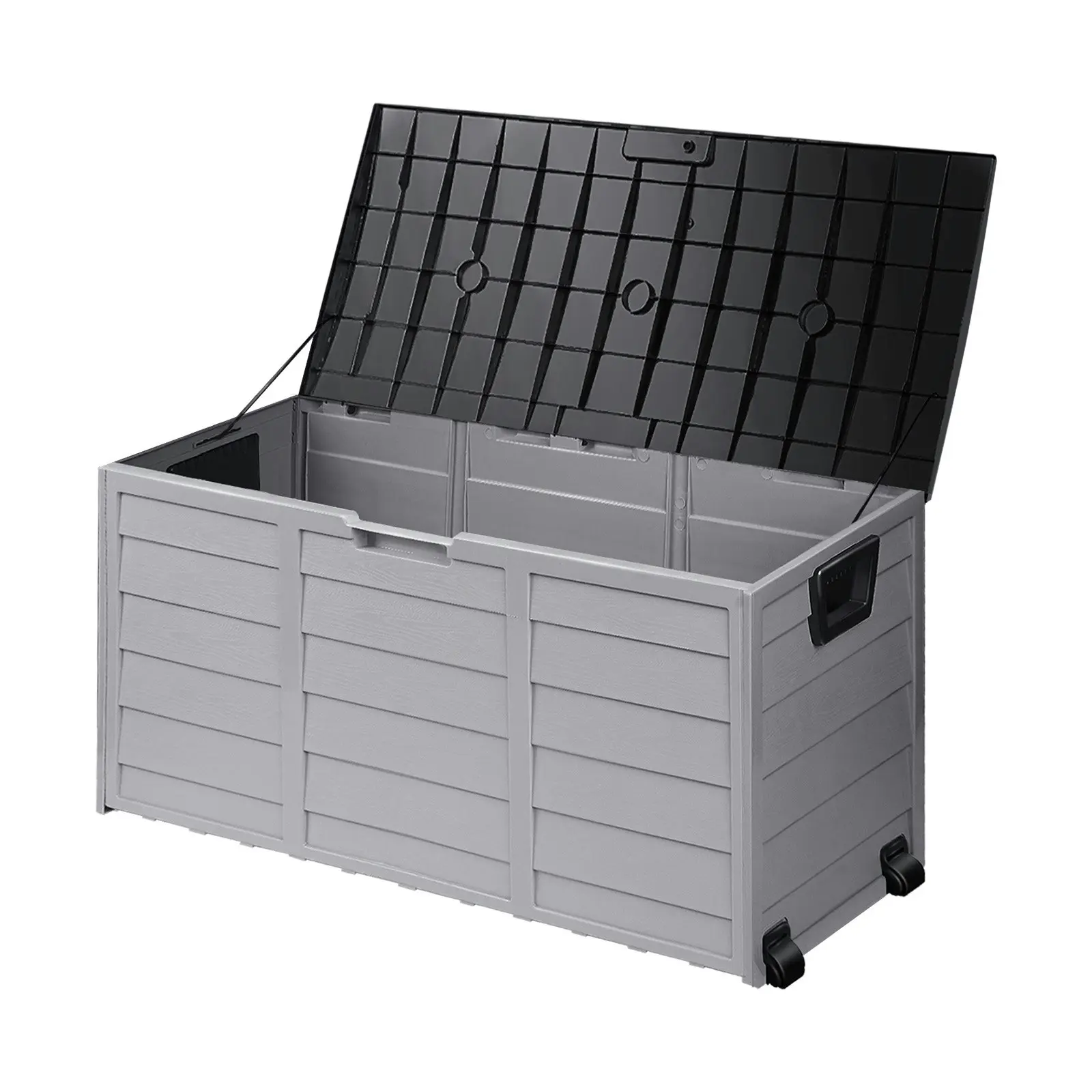 Livsip Outdoor Storage Box 290L Garden Container Lockable Waterproof Tool Chest