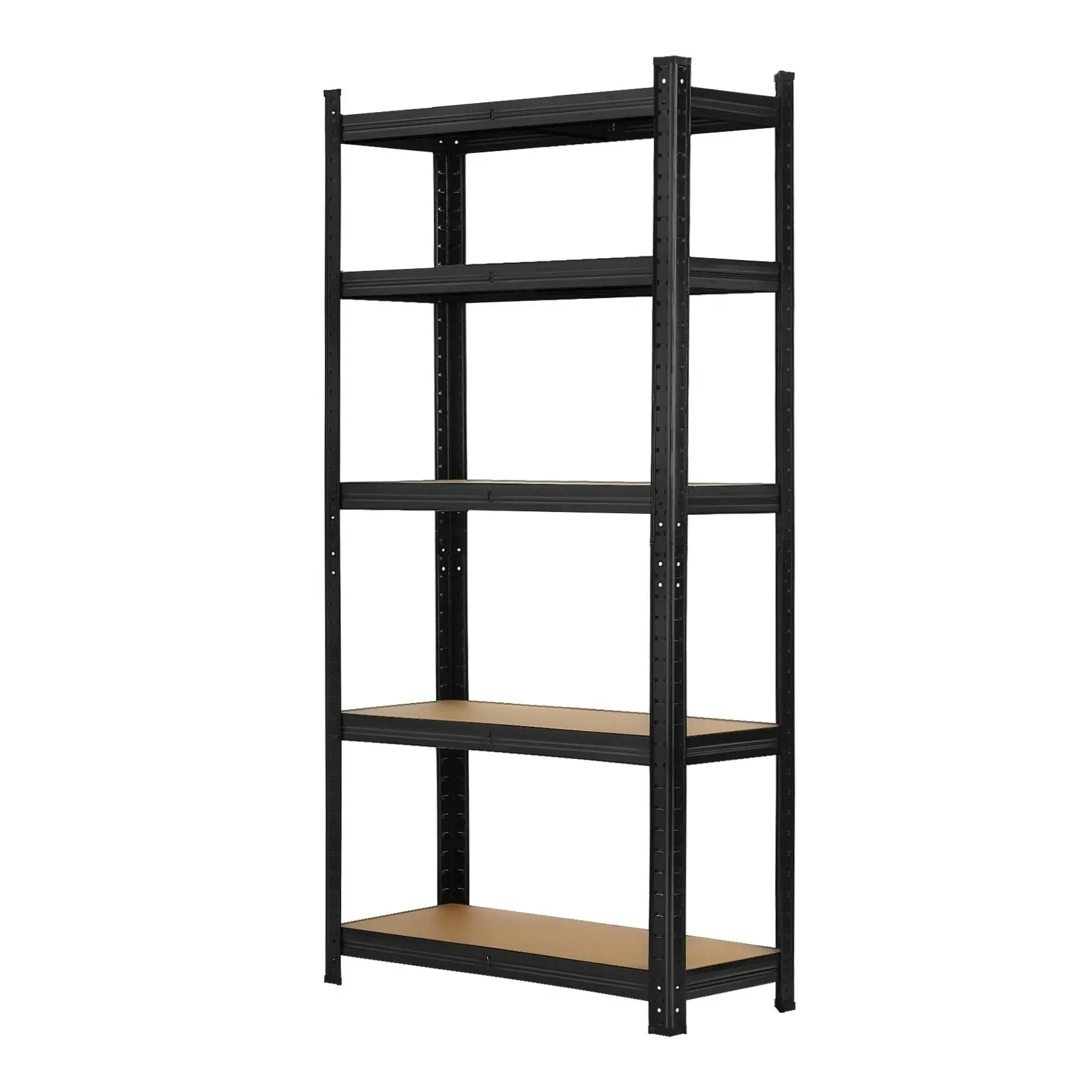 Sharptoo Garage Shelving Shelves Warehouse Storage Rack Steel Pallet Racking 1.5m Black