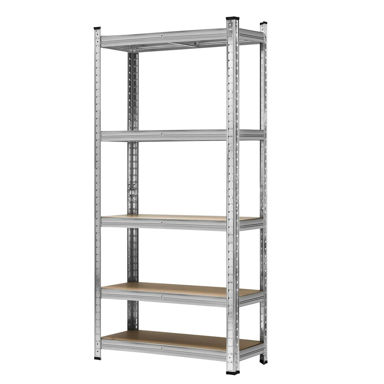 Sharptoo Garage Shelving Shelves Warehouse Storage Rack Steel Pallet Racking 1.5m Silver