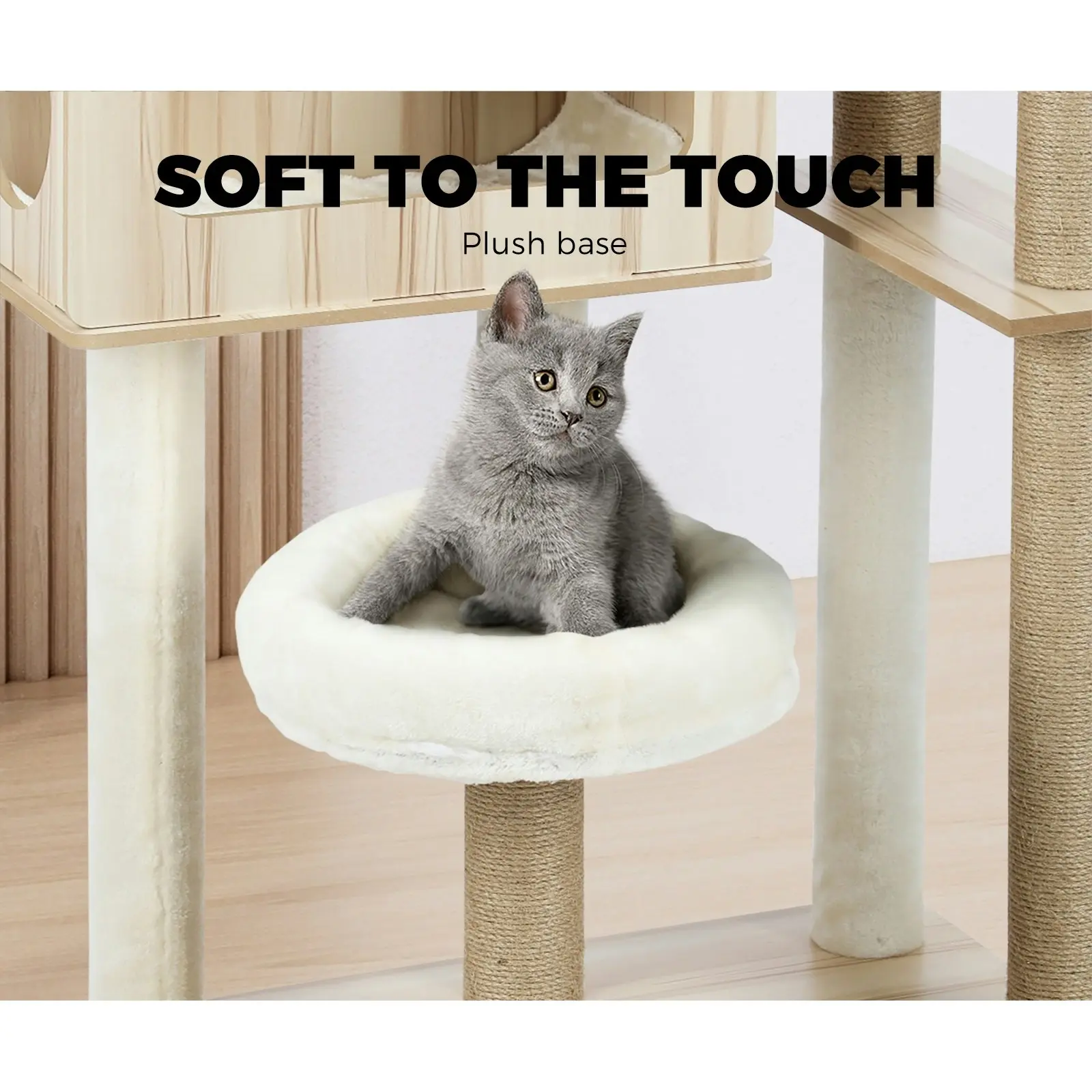 Alopet Cat Tree Tower Scratching Post Scratcher Cats Condo House Bed Furniture