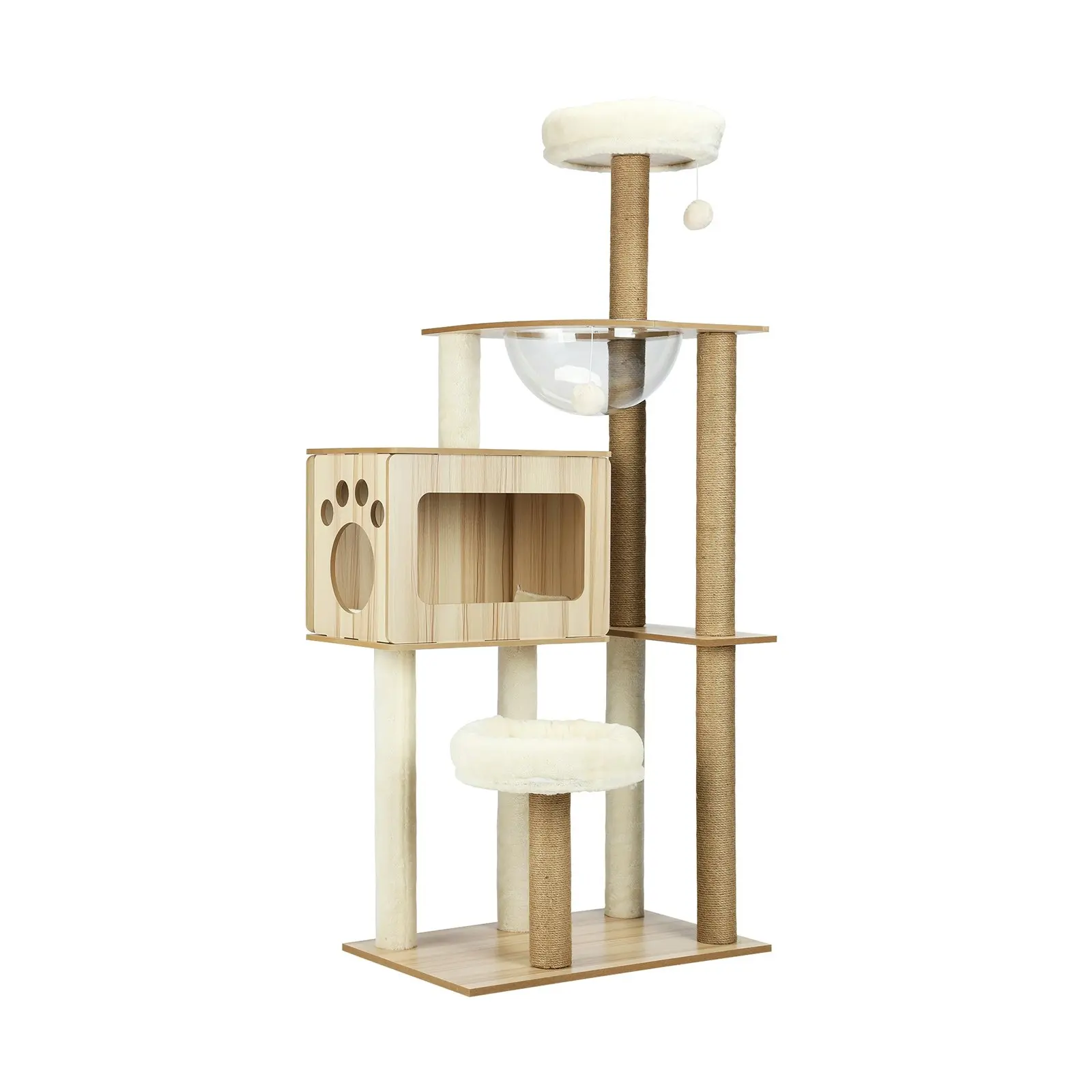 Alopet Cat Tree Tower Scratching Post Scratcher Cats Condo House Bed Furniture