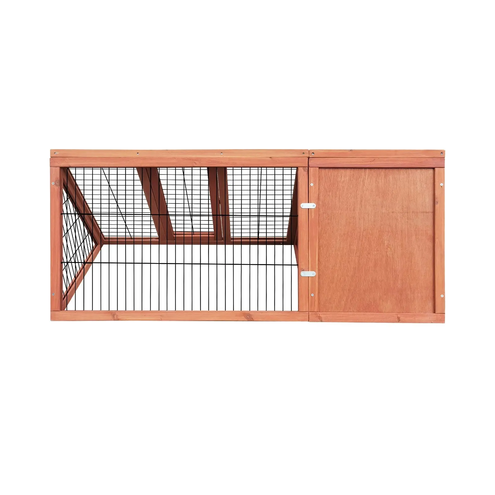 Alopet Rabbit Hutch Bunny House Run Cage Chicken Coop Wooden Outdoor Pet Hutch