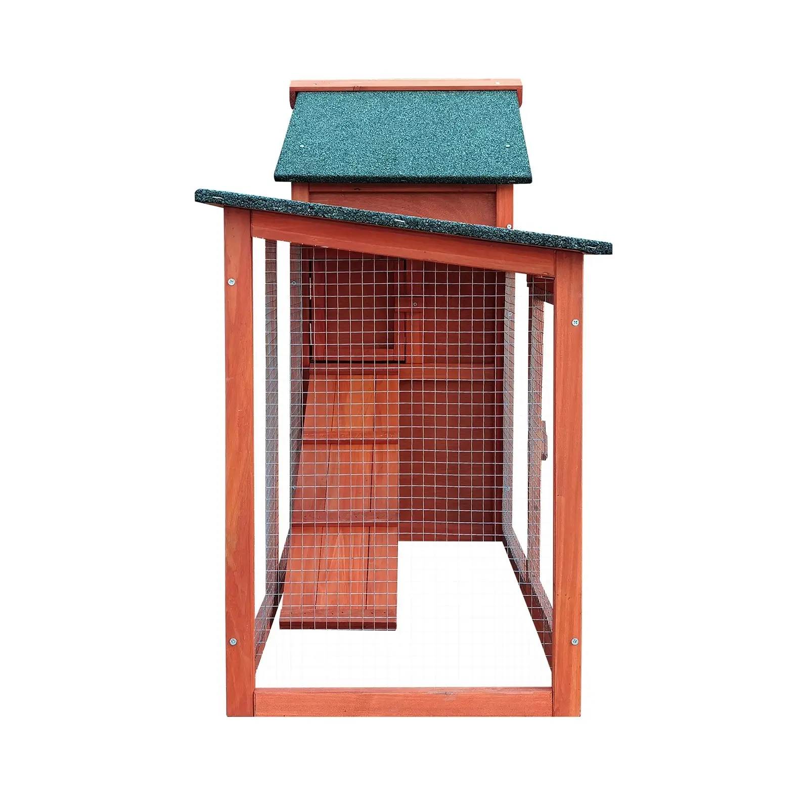 Alopet Rabbit Hutch Chicken Coop Bunny House Run Cage Wooden Outdoor Pet Hutch 210CM