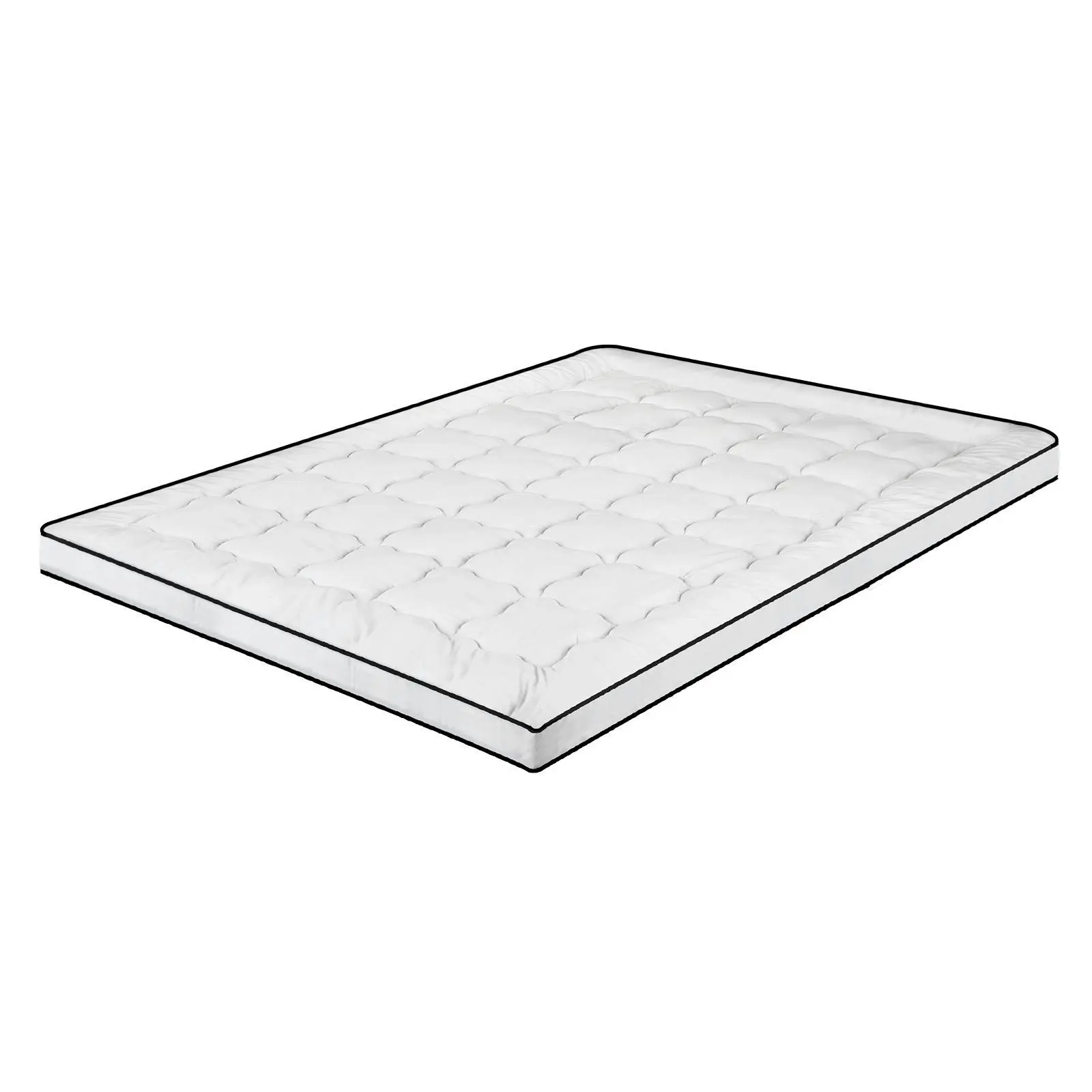 Bedra Mattress Topper Microfibre Luxury Pillowtop Protector Pad Cover King