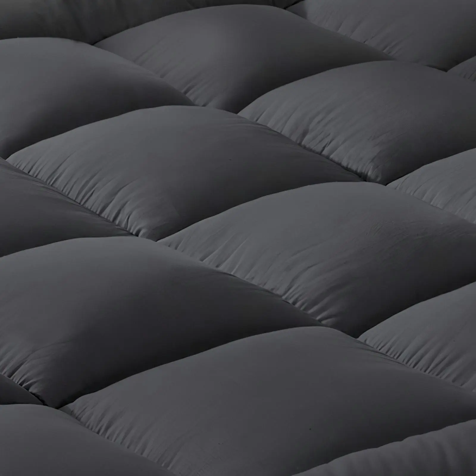 Bedra Mattress Topper King Bamboo Charcoal Pillowtop