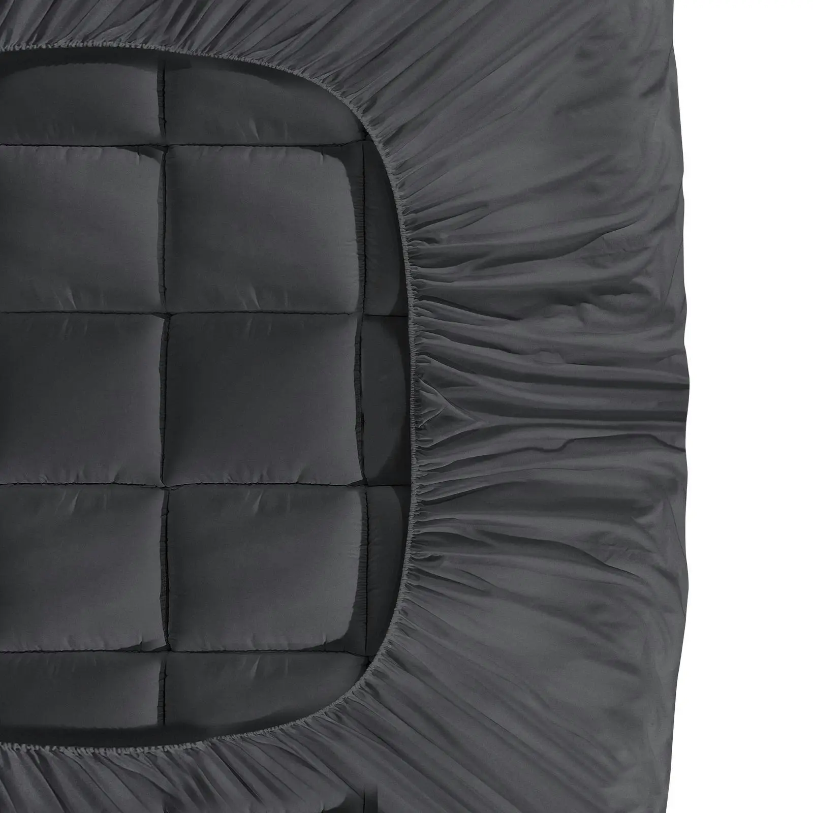 Bedra Mattress Topper King Bamboo Charcoal Pillowtop