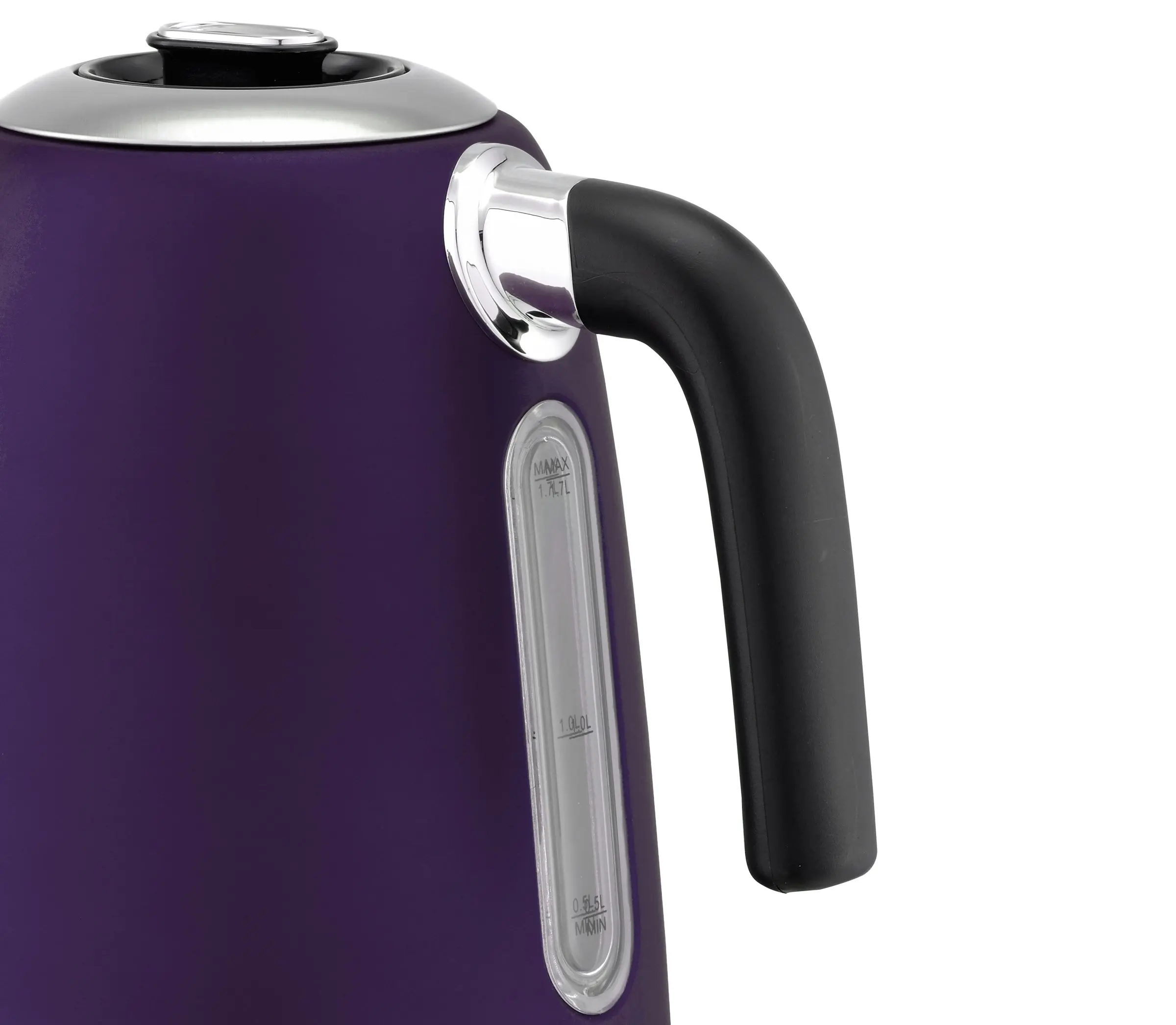 TODO 1.7L Stainless Steel Cordless Kettle Keep Warm Electric Led Water Jug - Purple