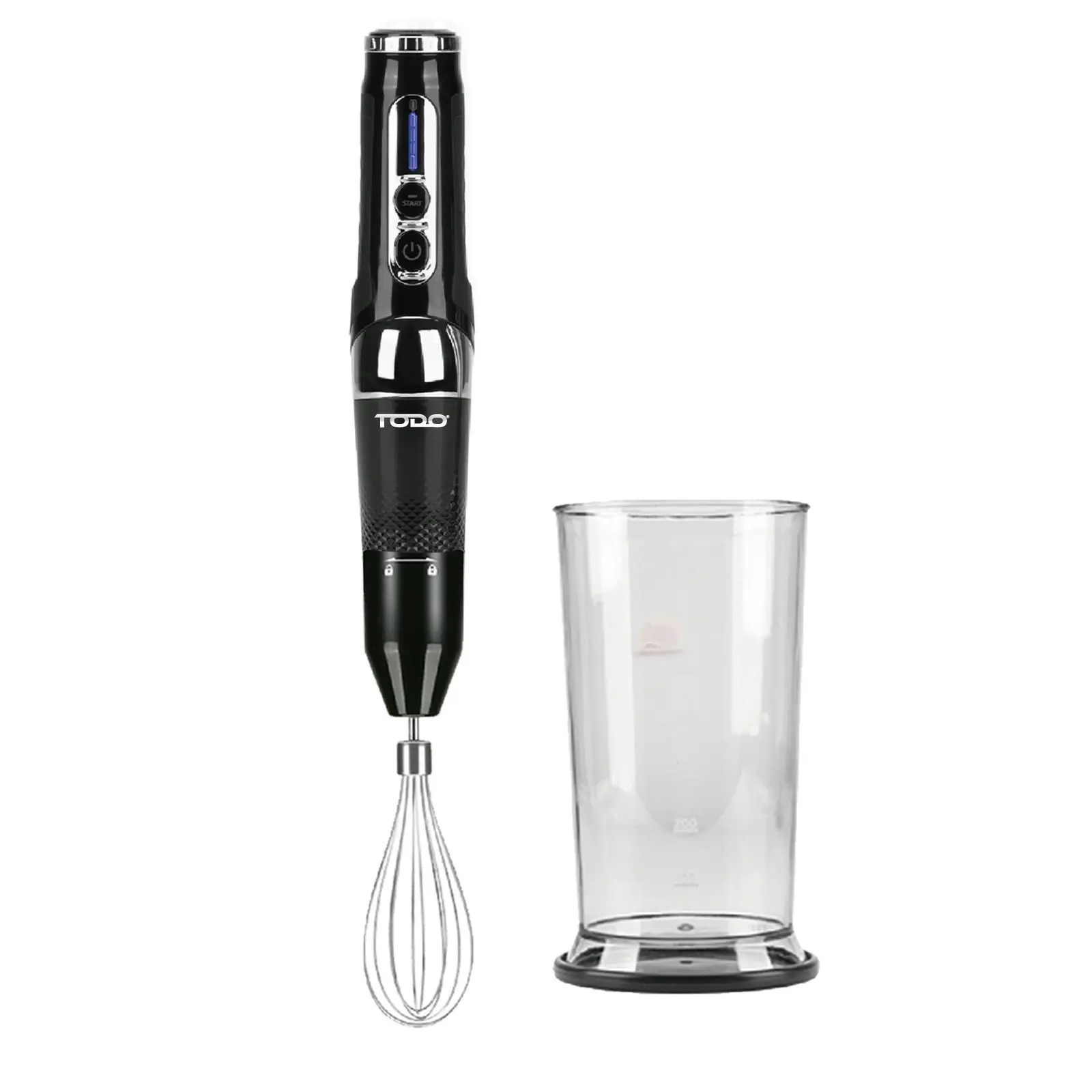 TODO Cordless Stick Blender Food Chopper Whisk 7.4V 2000mAh Handheld Electric Blender