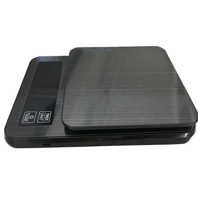 TODO 10Kg Stainless Steel Kitchen Scale Lcd Display 1G Graduation Coffee Scale Usb Powered