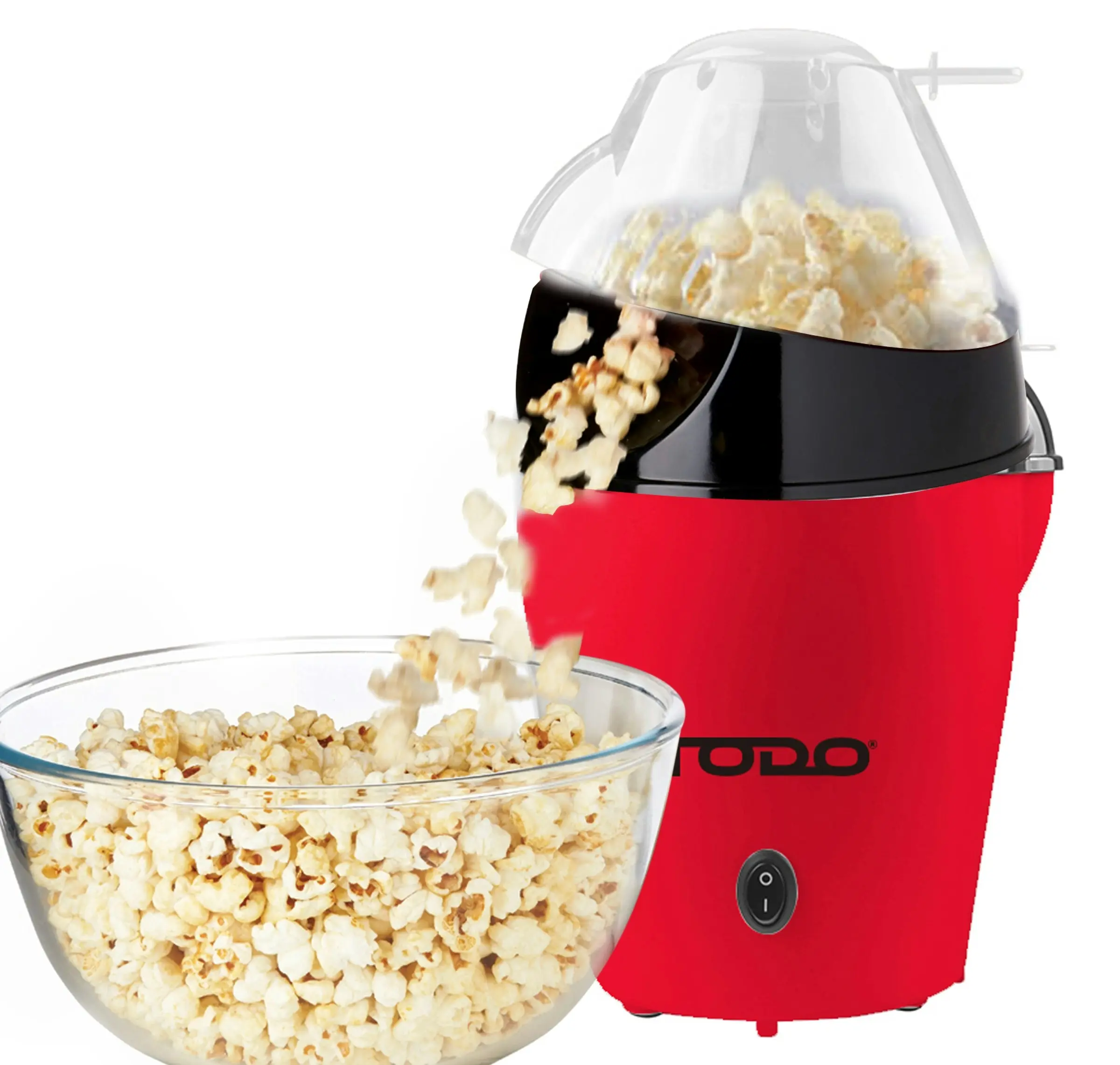 TODO Popcorn Maker Countertop Snack Hot Fresh Electric Popcorn Machine Kitchen Appliance