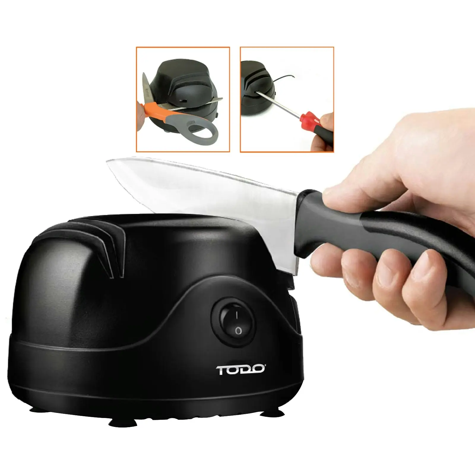 TODO Knife Sharpener Powerful Multi Function Sharpener Tool Scissors Screwdriver