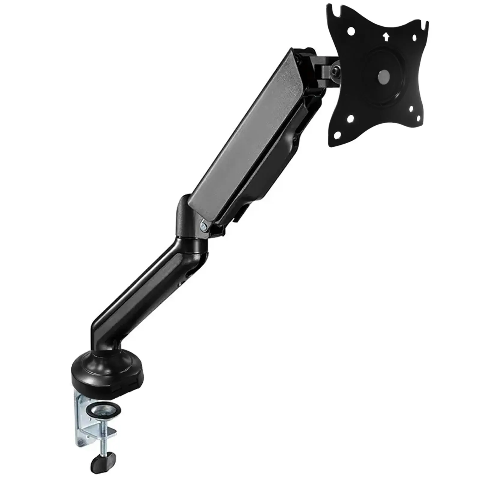 TODO Gas Spring Monitor Mount Desk Clamp Stand Bracket VESA 75-100mm up to 27 inch