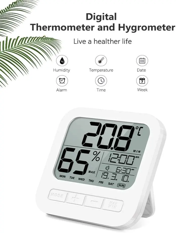 TODO Digital Thermometer Hygrometer Temperature Humidity Alarm Clock °C/°F %Rh