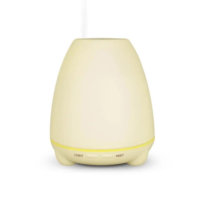 TODO 100Ml Humidifier Aromatherapy Diffuser 7 Colour Led Compact Design + Essential Oil - White