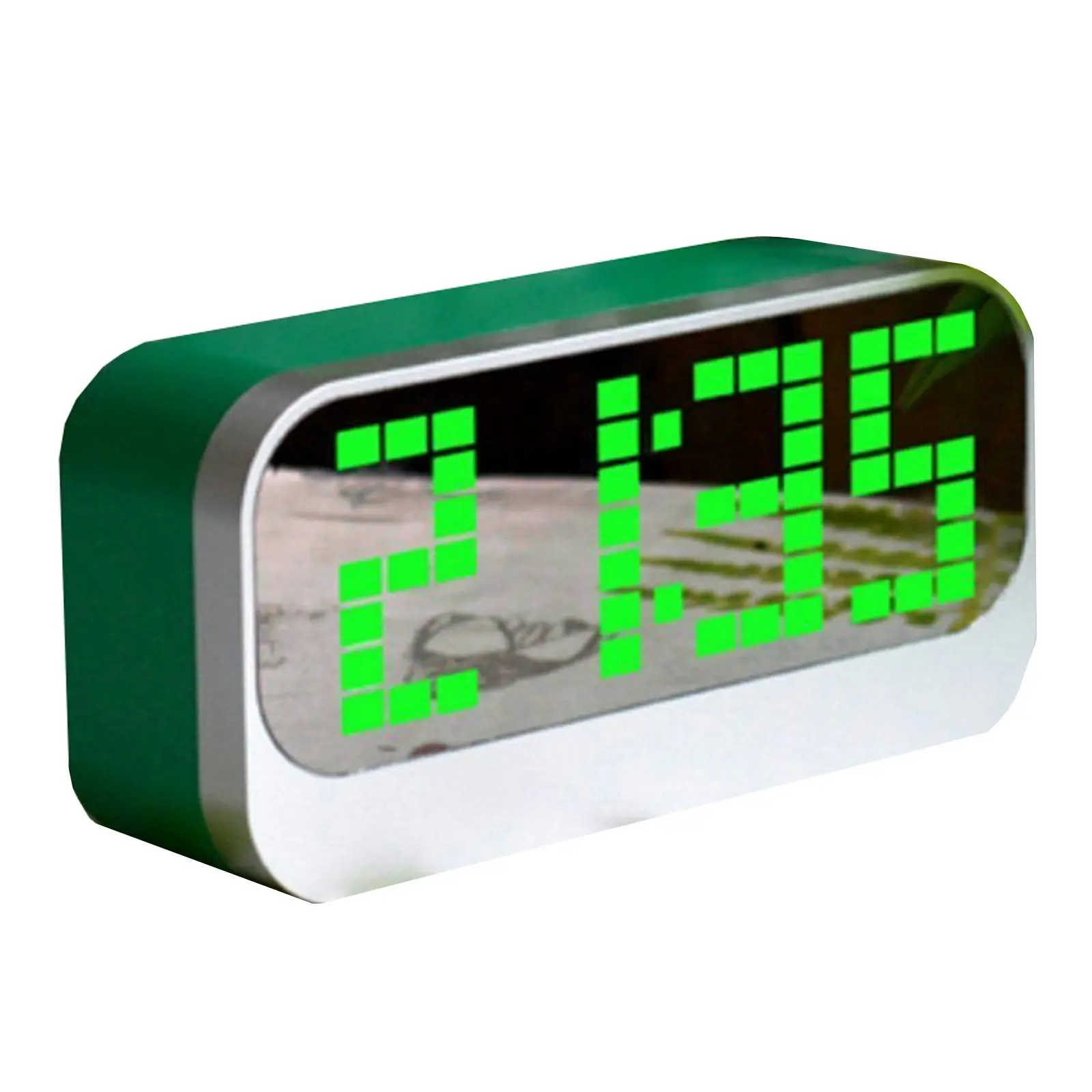 TODO Led Digital Alarm Clock Large Display Usb Powered Green