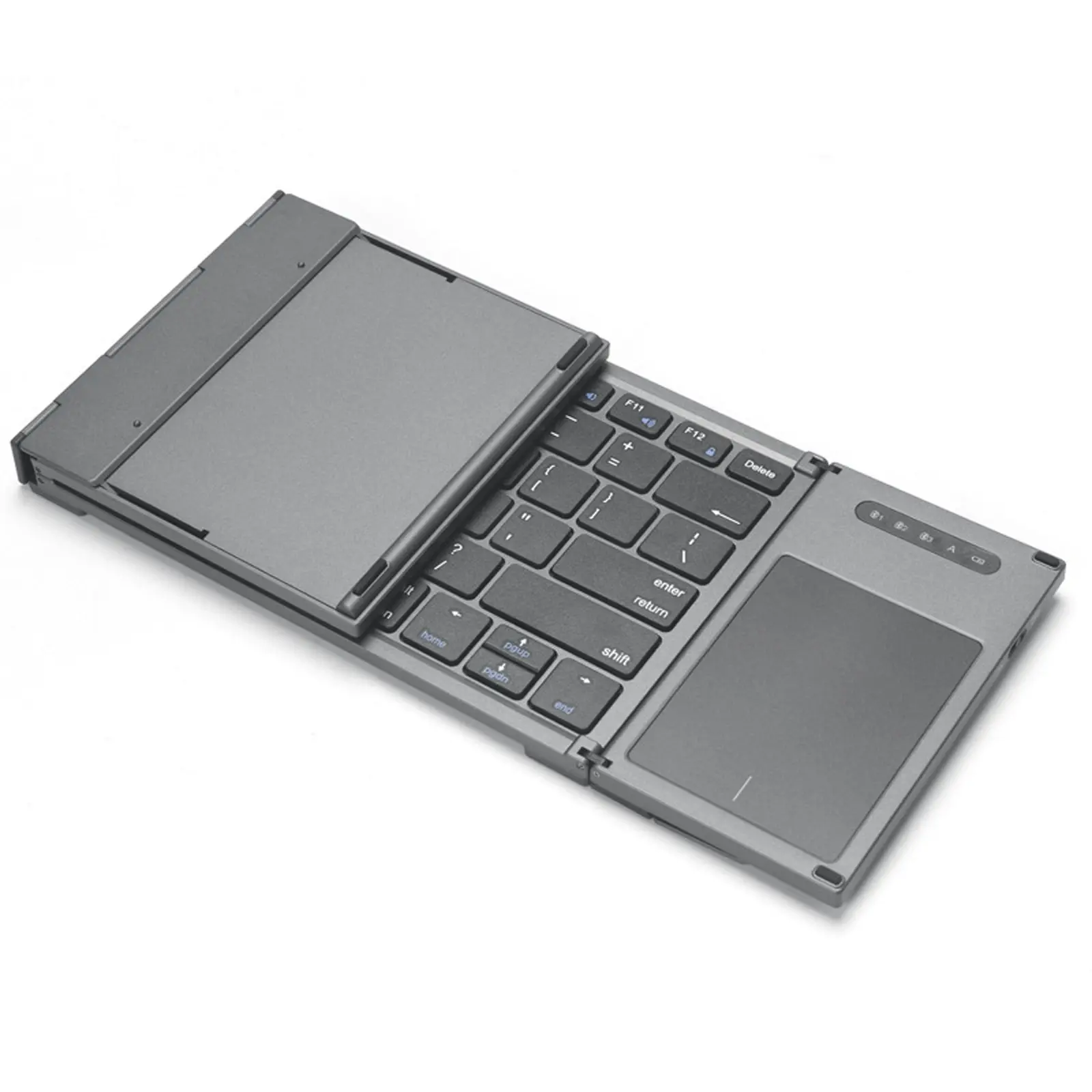 TODO Folding Bluetooth Wireless Keyboard Touchpad Mac Windows Android USB BT 5.1