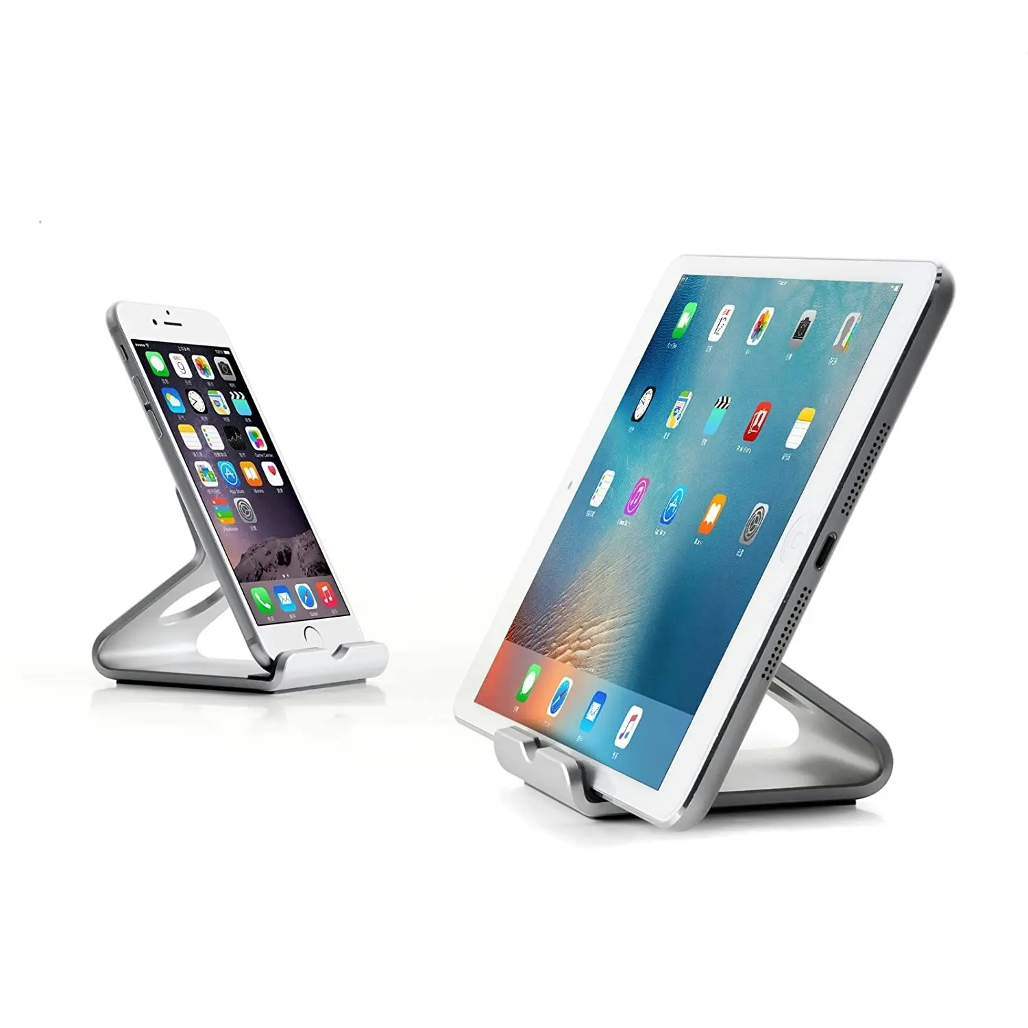 TODO Aluminium Alloy 3.5 - 7" Mobile Phone Tablet Stand Mount Holder iPad iPhone Anti-Slip