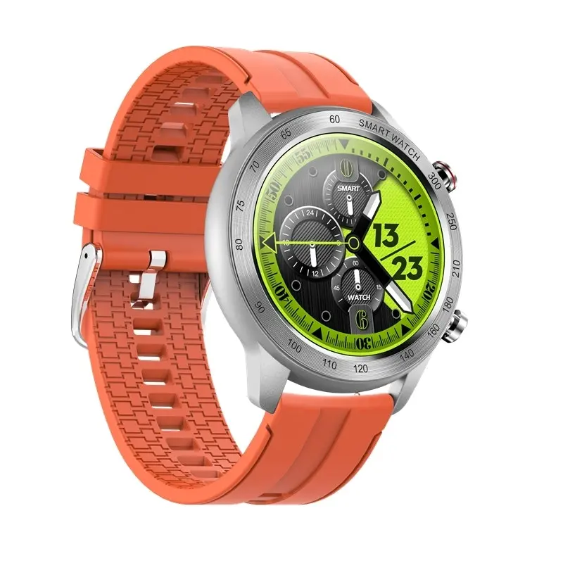 TODO Bluetooth Smart Watch Sports Monitor Heart Rate Blood Pressure - Orange