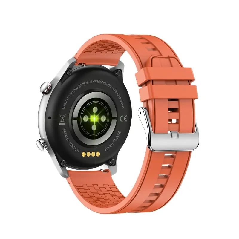 TODO Bluetooth Smart Watch Sports Monitor Heart Rate Blood Pressure - Orange