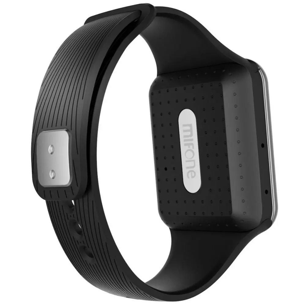 Mifone Smart Watch 2.5D Sapphire Touch Screen Bluetooth Fitness Band Black