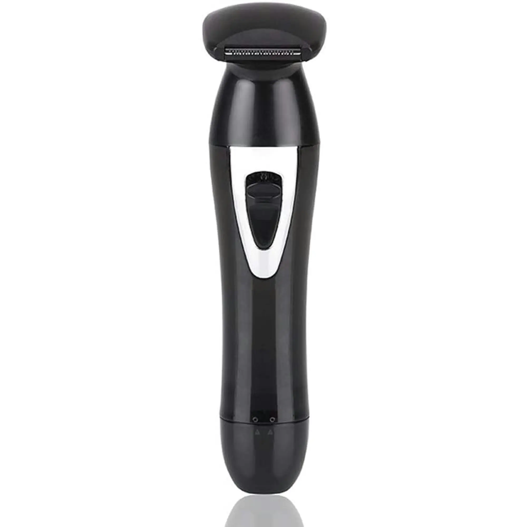 TODO Rechargeable Electric Travel Eyebrow Nose Ear Hair Body Trimmer Remover Lady Shaver Razor Blade USB - Black