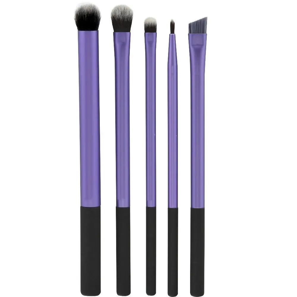 5 Pc Eye Definition Makeup Brush Set Brushes with Case