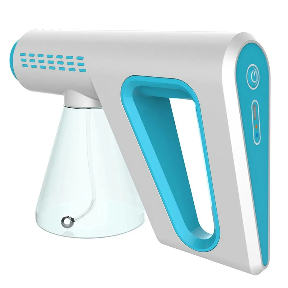 Nano Atomizer Spray Disinfection Gun Purifier 6 Blue Light Sterilizer Li-ion Cordless 300ml