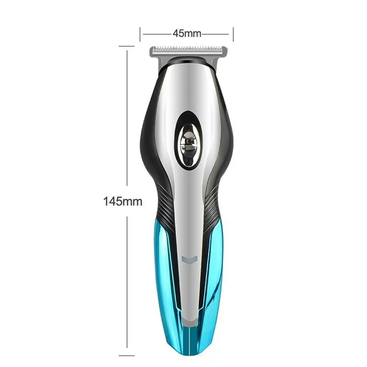 6 in 1 Cordless Beard Trimmer Clipper 600mAh Stainless Steel Blade USB Charge