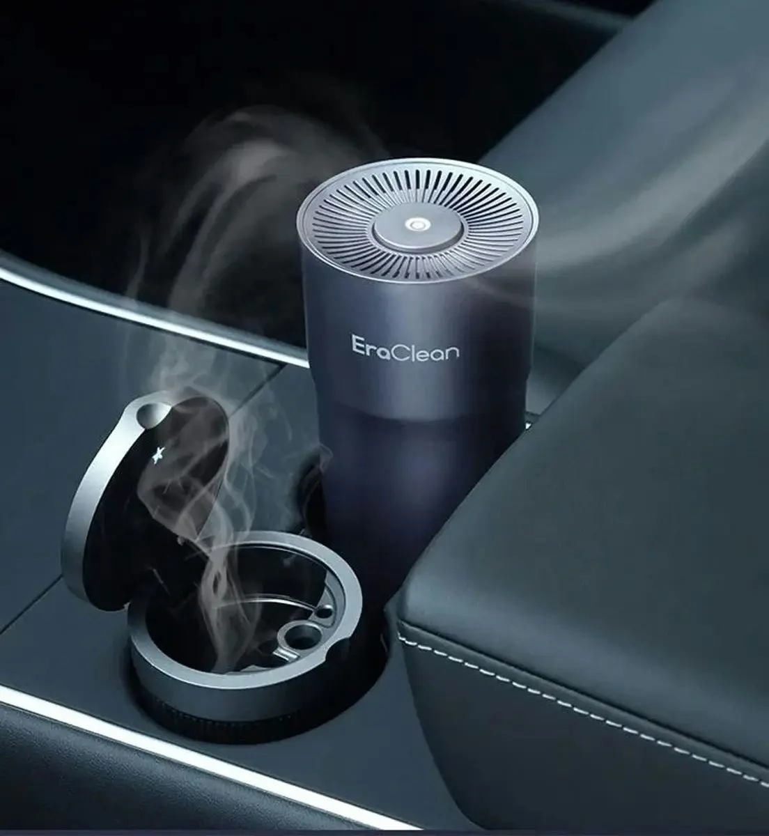 TODO Car Air Purifier Negative Ion Air Cleaner Portable Rechargeable EraClean