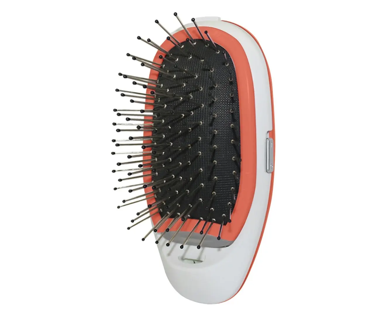 TODO Ionic Straightening Styling Hair Brush Smooth Silky Hair Stainless Steel Peach