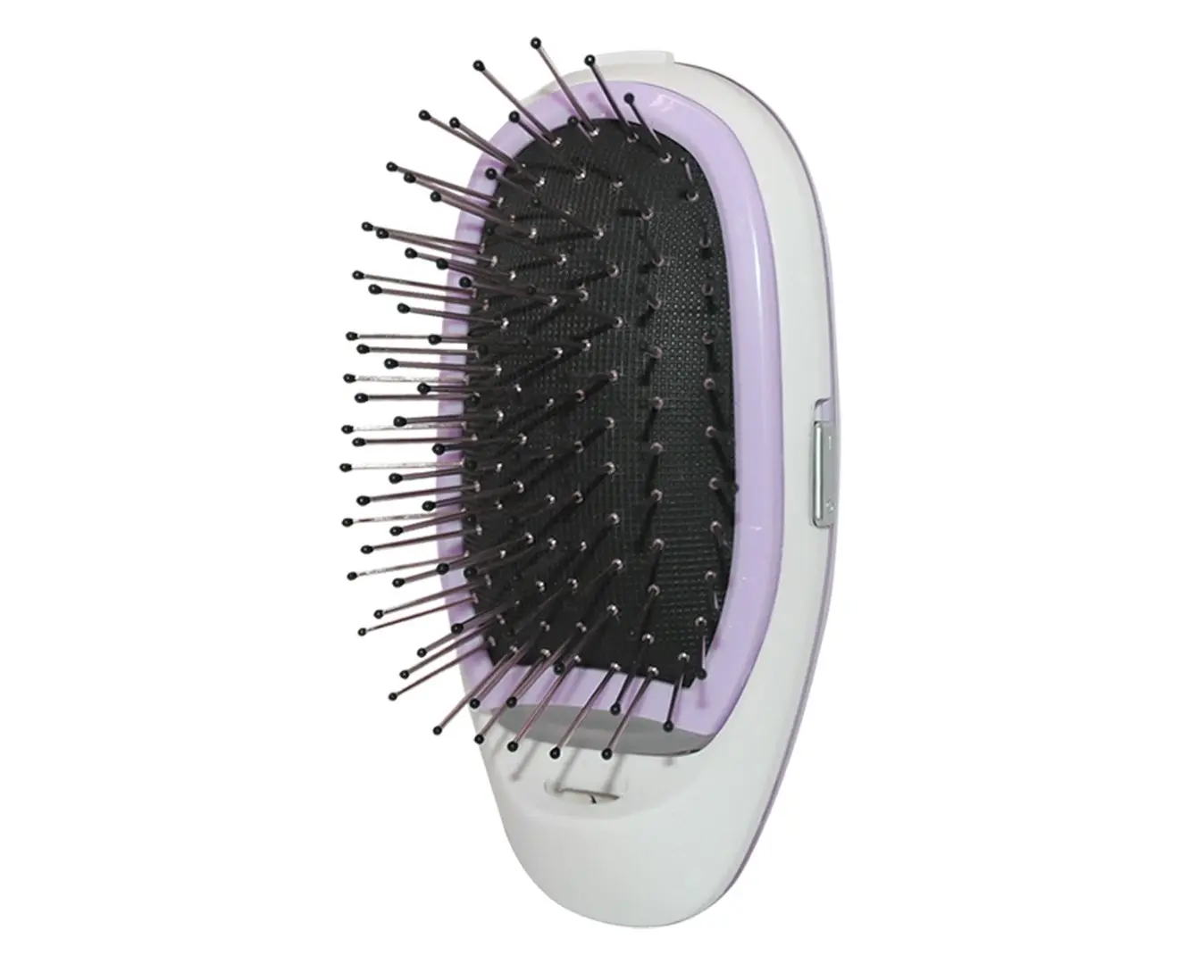 TODO Straightening Ionic Hair Brush Smooth Silky Hair Stainless Steel Lavender