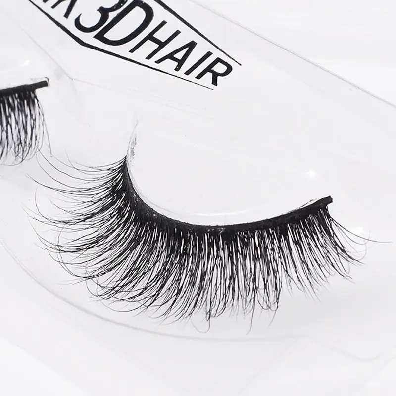 3D Eyelash Extension Bushy Multi Layer Synthetic Natural Lashes Long A09