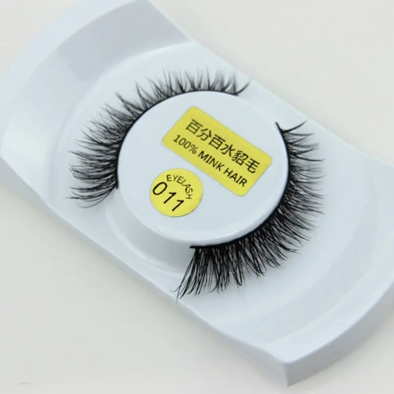 2 Pair Eyelash Extension Quality Synthetic Natural Look Lashes Long Fake Eye Style 11