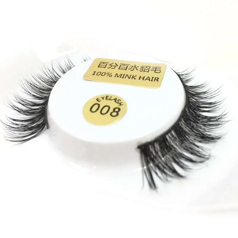 2 Pair Eyelash Extension Quality Synthetic Natural Look Lashes Long Fake Eye Style 08