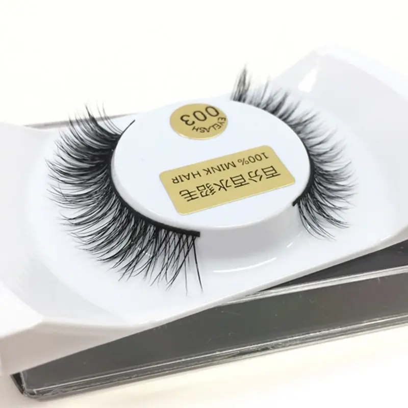 2 Pair Eyelash Extension Quality Synthetic Natural Look Lashes Long Fake Eye Style 03