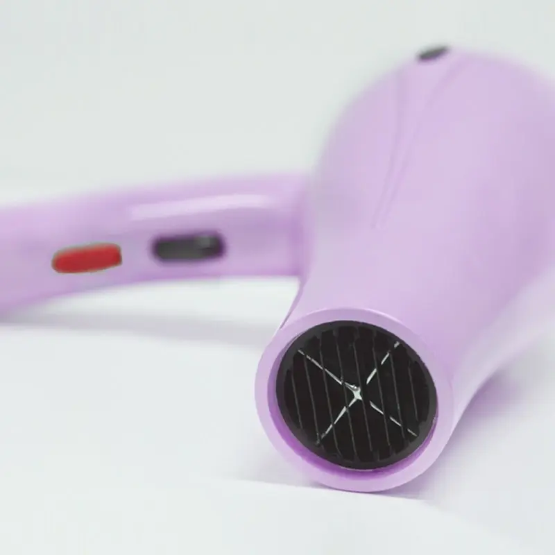 TODO 2000W Ionic Ceramic Anti Frizz Hair Dryer Digital Temperature Lcd Lavender