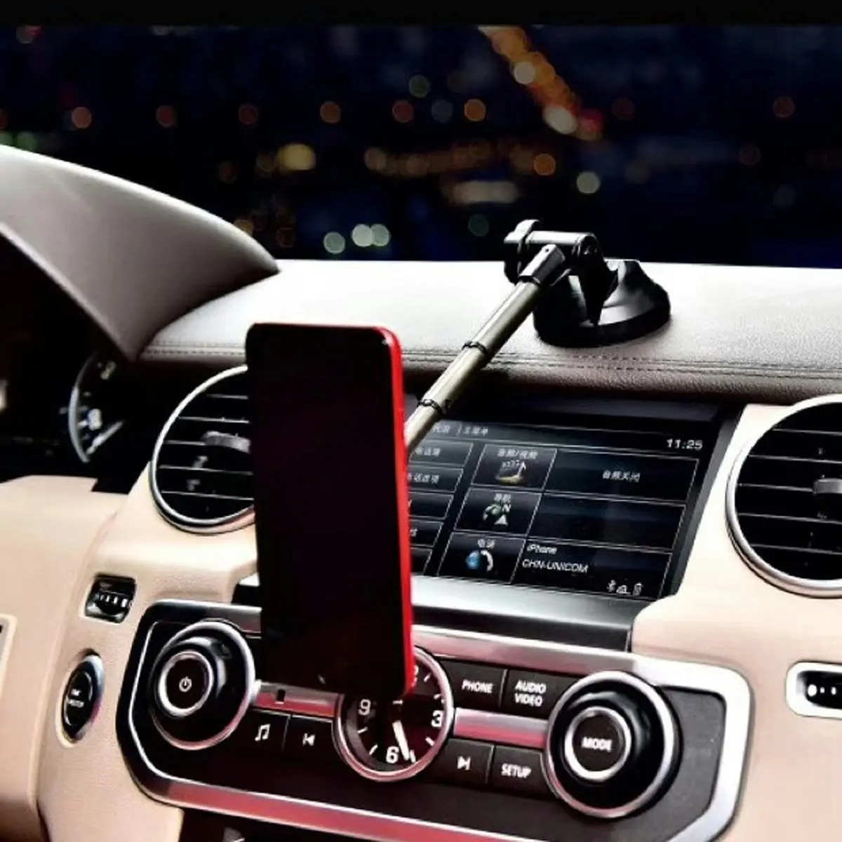 Universal Magnetic Car Suction Mount Quick Snap Dash Mobile Smart Phone Mount