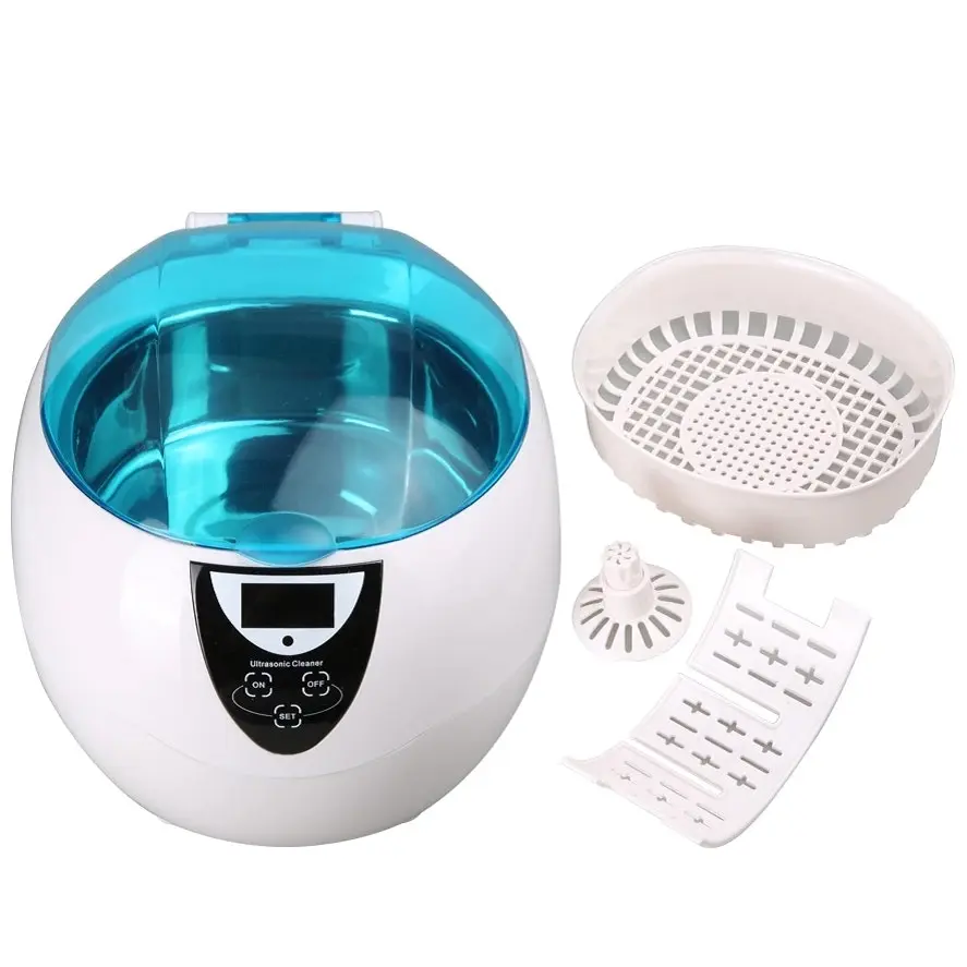 TODO Ultrasonic Cleaner Ultra Sonic Wave Jewellery Cleaner Tank Bath 750Ml Stainless Steel