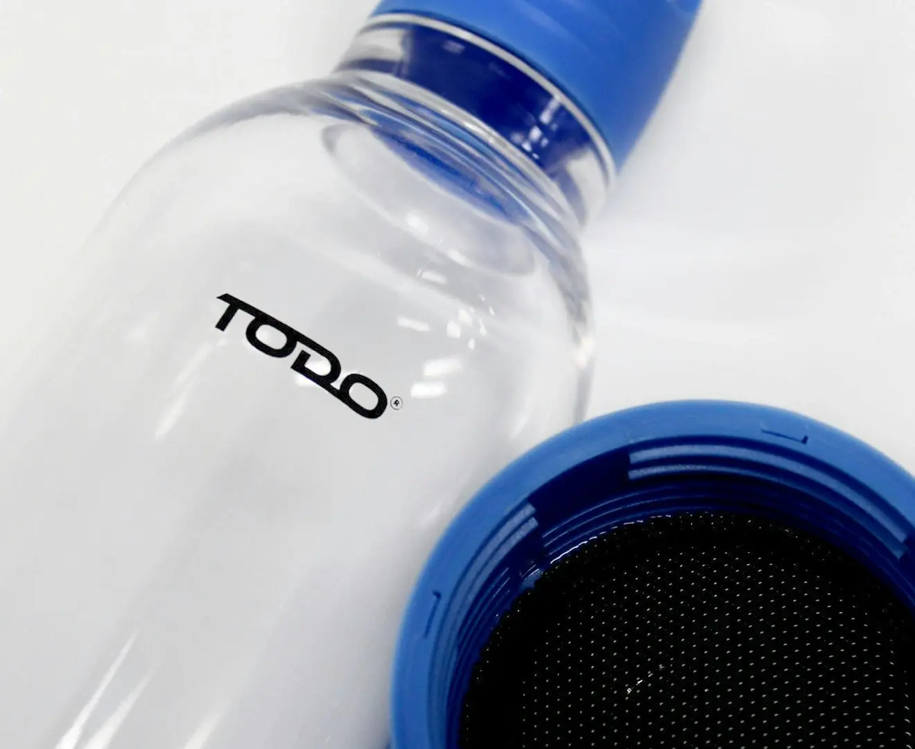 TODO Bluetooth Water Bottle Speaker 400Ml Portable Rechargeable Bottled Speakers - Blue