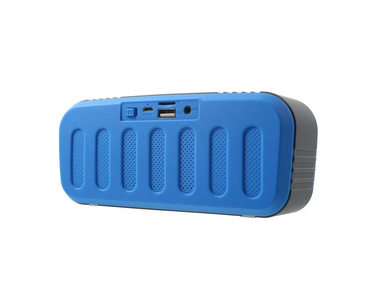 Bluetooth V2.1 +Edr Mini Stereo Speaker Wireless Rechargeable Usb Tf Fm Blue