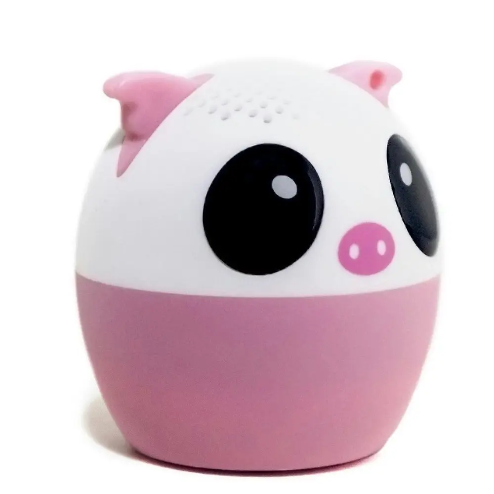 Bluetooth V4.1 Mini Animal Speaker Portable Rechargeable Handsfree Shutter Pig