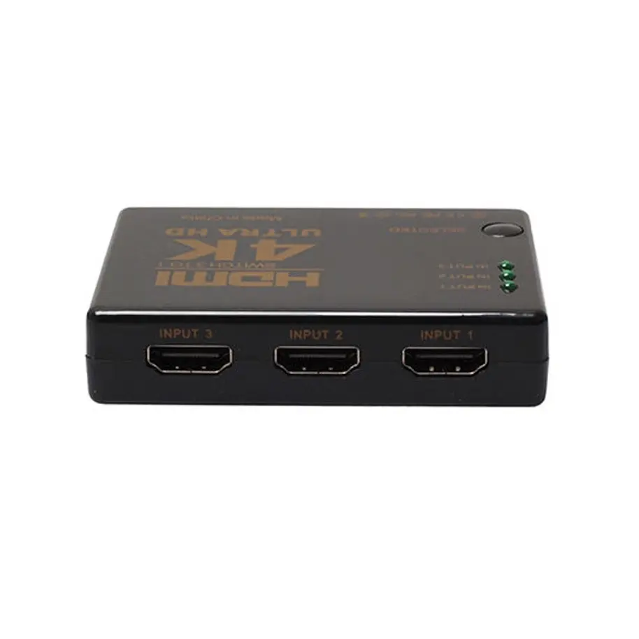 4K Ultra Hd 3 Input To 1 Output 3D Hdmi Switch Switcher Selector Splitter Eyeful