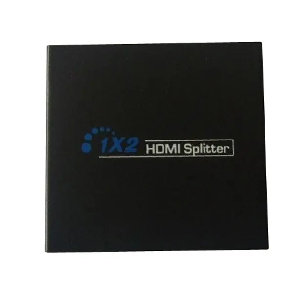 Hdmi 1 To 2F Splitter 1080P Hd Box Powered Distribution Black