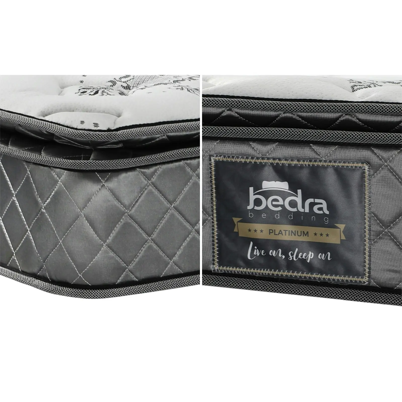 Bedra Single Mattress Breathable Luxury Bed Bonnell Spring Foam Medium 21cm