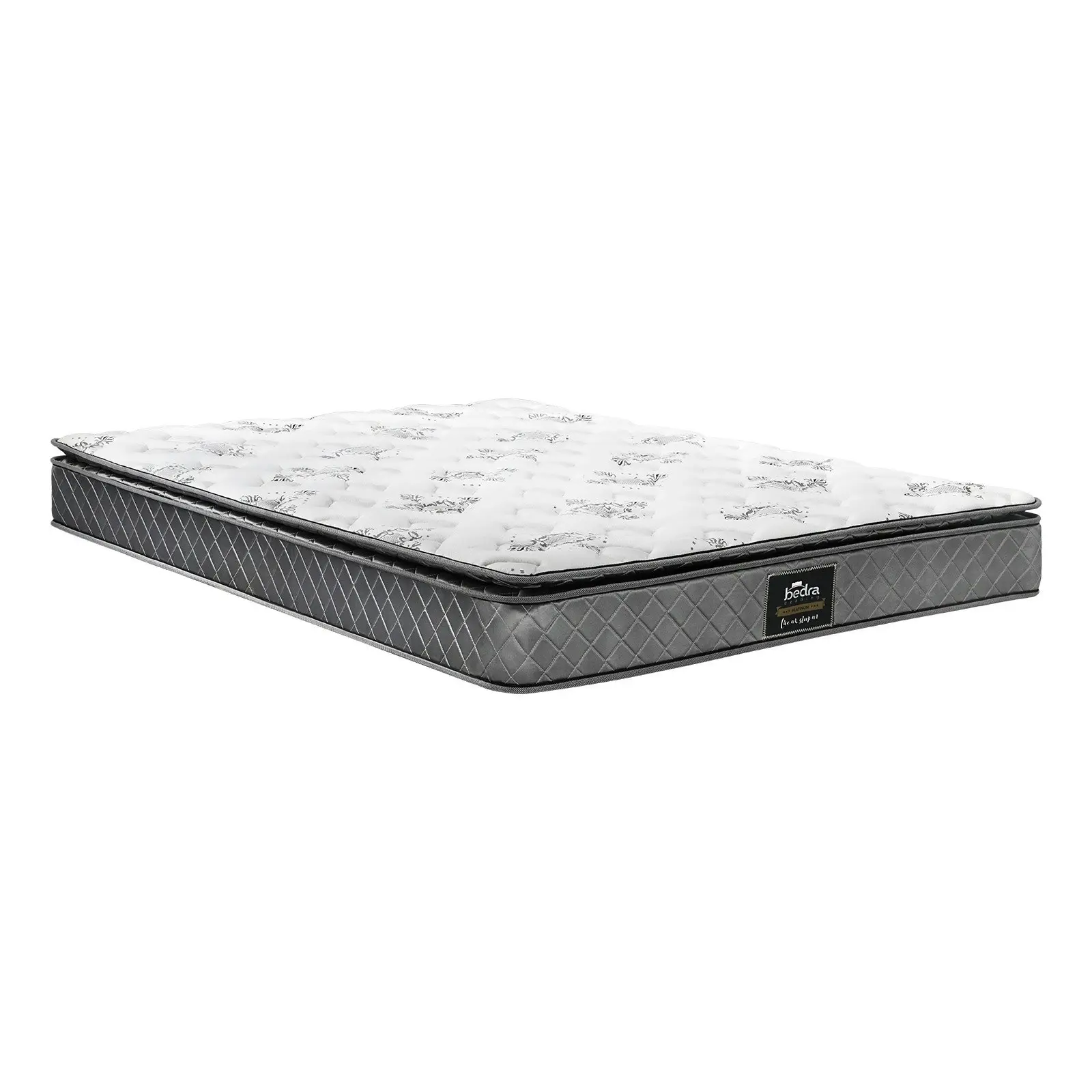 Bedra Queen Mattress Breathable Luxury Bed Bonnell Spring Foam Medium 21cm