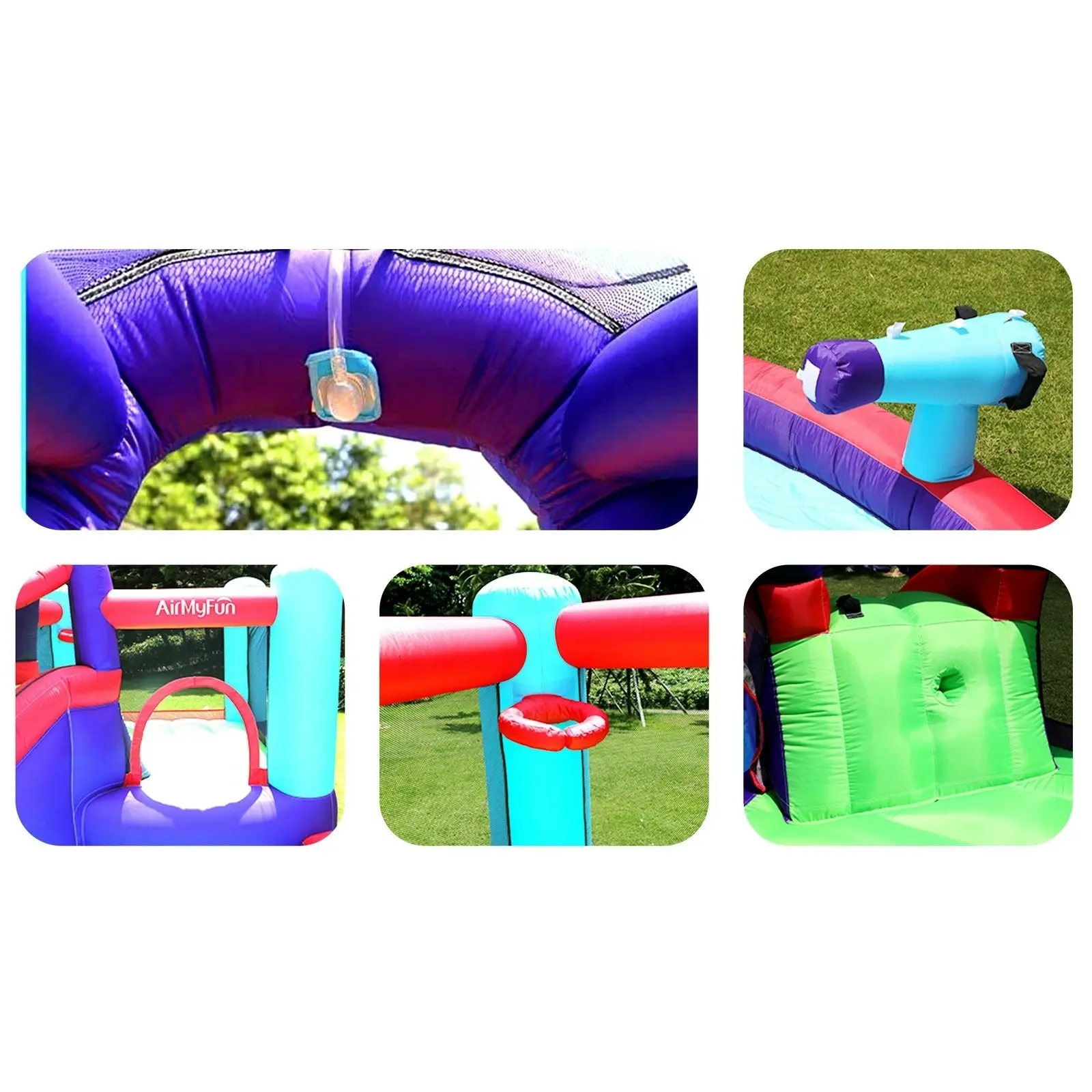 AirMyFun Inflatable Bounce House Water Slide Park Trampoline Jumping Castle Toy