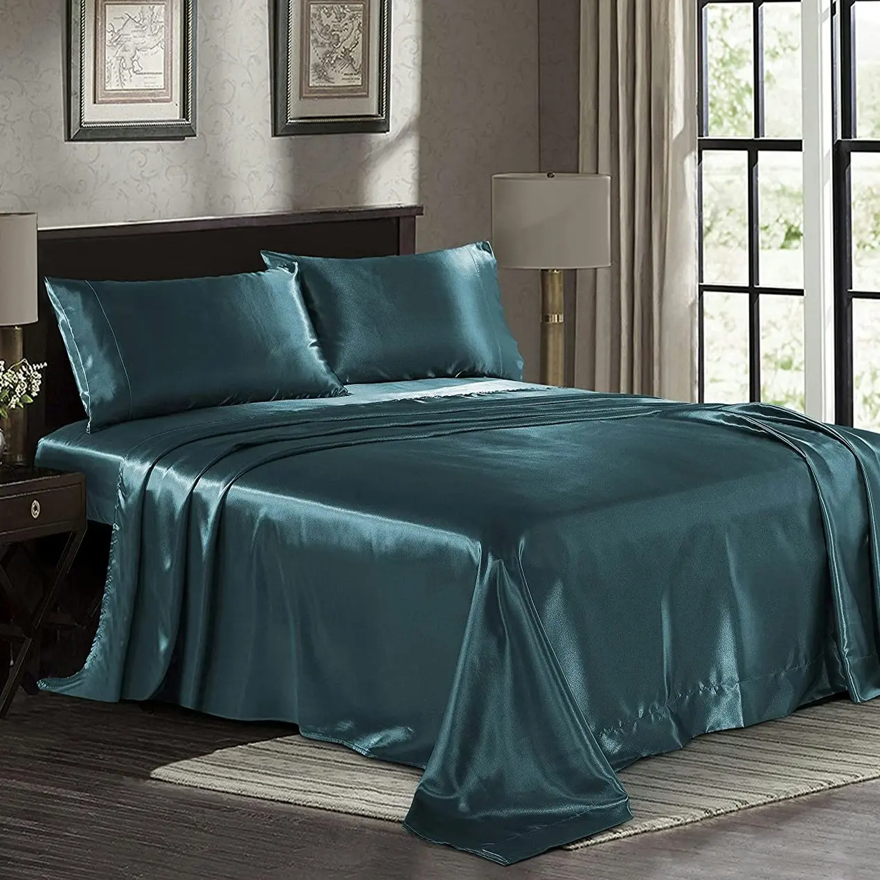 Ramesses Casablanca Ultra Soft Silky Sheet Set